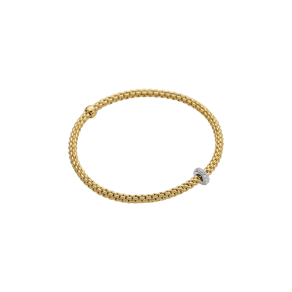 celestial moonstone ring gold FOPE 18K Yellow Gold Prima Collection Diamond Bracelet, Medium Size celestial moonstone ring gold FOPE 18K Yellow Gold Prima Collection Diamond Bracelet, Medium Size