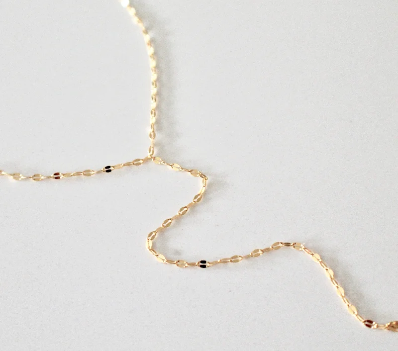 handmade braided anklet Gold lariat necklace