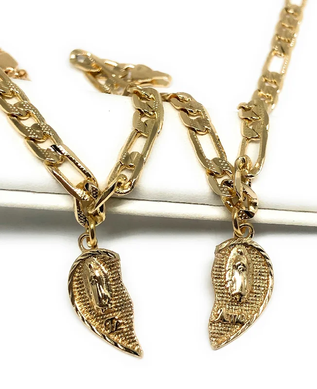 opal and gold earrings Gold Plated Yellow Double Virgin Mary "Te Amo" Heart Split Pendant TWO BRACELET SET 7.5” opal and gold earrings Gold Plated Yellow Double Virgin Mary "Te Amo" Heart Split Pendant TWO BRACELET SET 7.5”