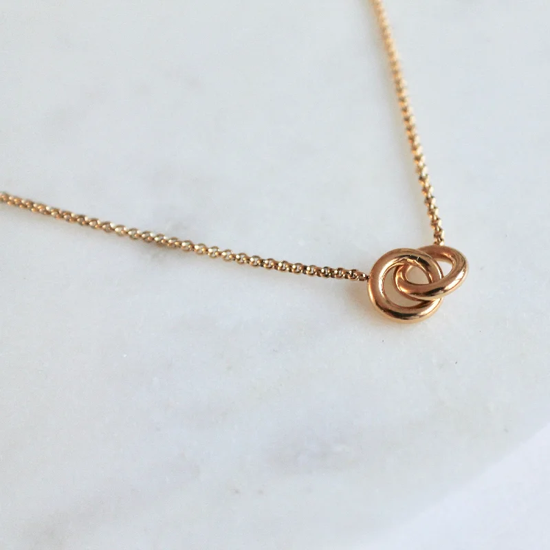 handmade braided leather necklace Infinity necklace