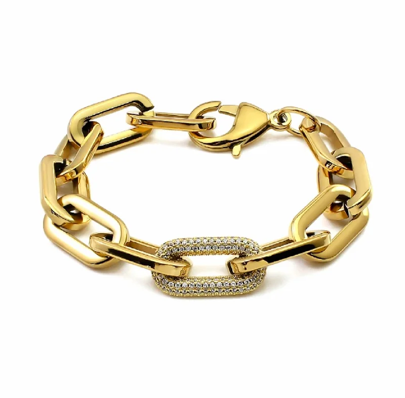 celestial lunar eclipse pendant Jenna Pave Bracelet
