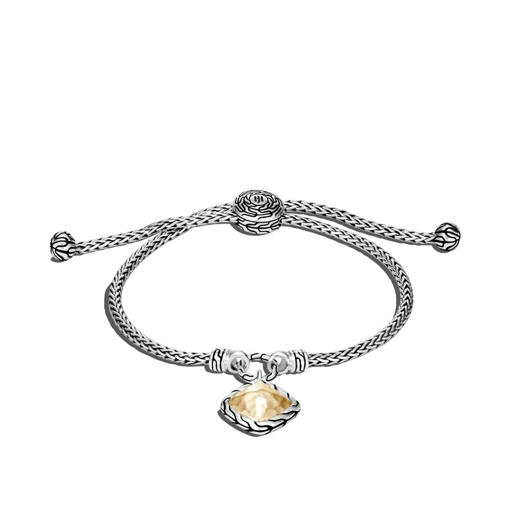 wedding anniversary diamond ring John Hardy Classic Chain Silver & 18K Gold Hammered Sugarloaf Charm on Bracelet wedding anniversary diamond ring John Hardy Classic Chain Silver & 18K Gold Hammered Sugarloaf Charm on Bracelet