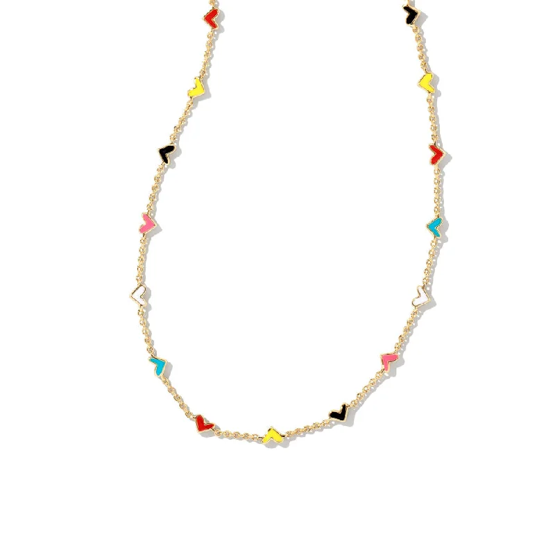 handmade antique silver bangle Kendra Scott Haven Strand Necklace Gold Multi Mix