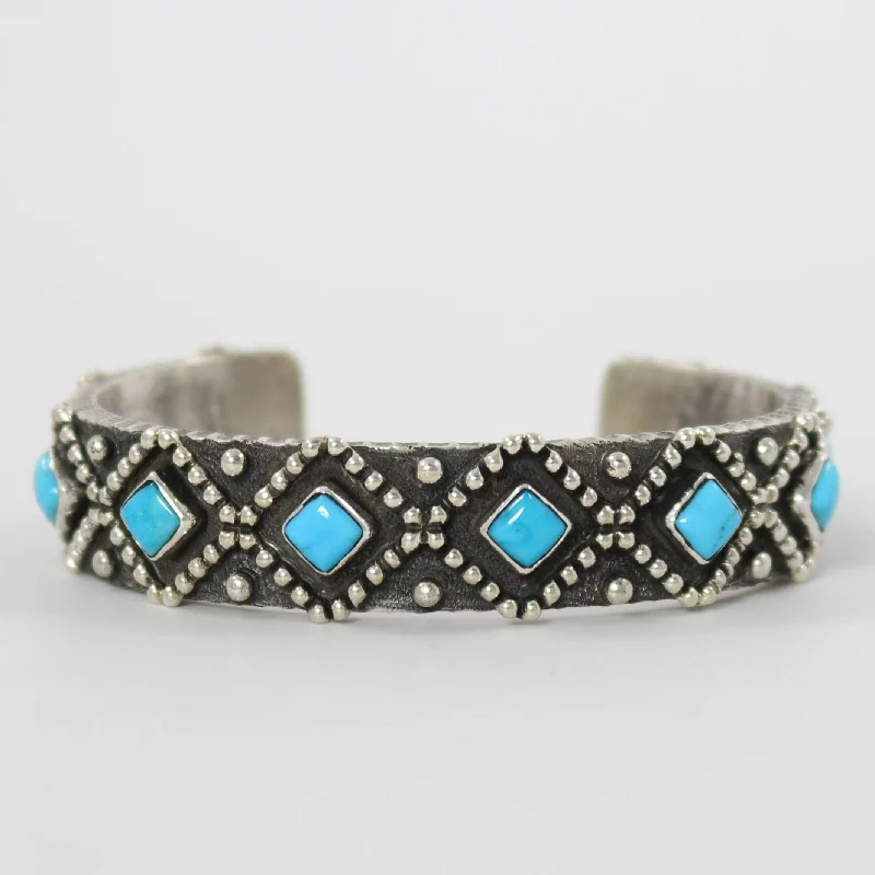 freshwater pearl drop earrings Kingman Turquoise Cuff