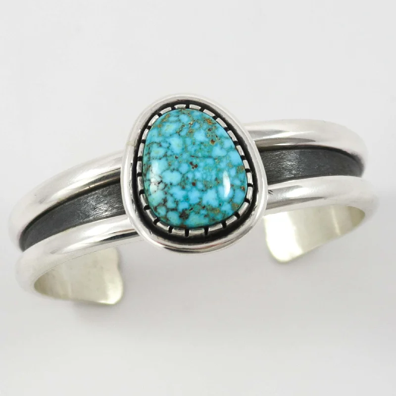 gemstone infinity bracelet Kingman Turquoise Cuff