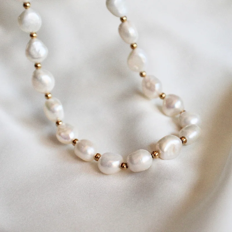 sterling silver charm anklet La perla necklace