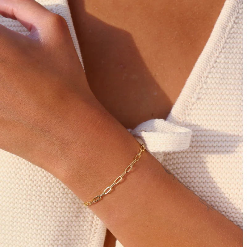 celestial star charm bracelet Narrow Links Bracelet