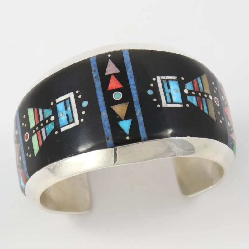 vintage-inspired pearl brooch Night Sky Cuff