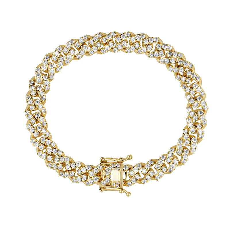 wedding anniversary diamond ring Nikki Pave Bracelet