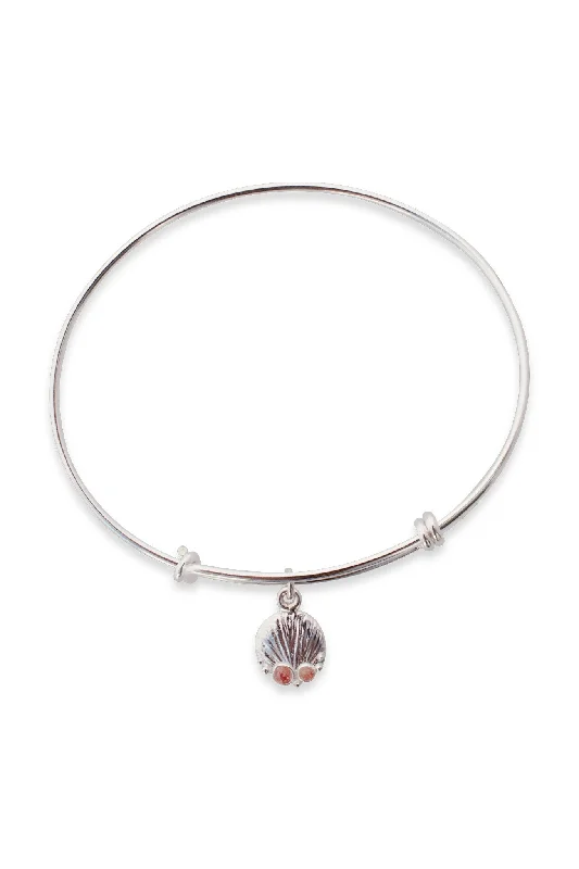 opal cluster ring unique Sun Flare ~ Oval (Small) Bangle