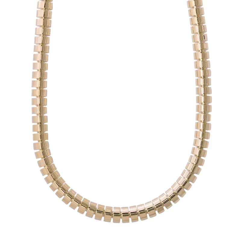 classic gold cuff bracelet Ophelia Necklace - Yellow Gold