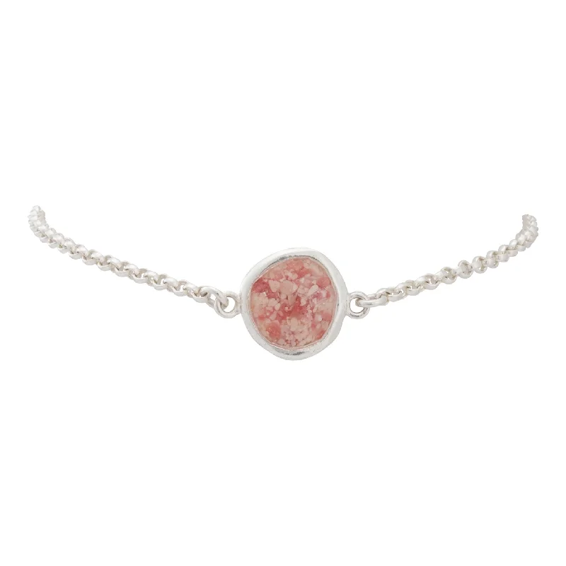 handcrafted gemstone ring women Splash ~ Circle (Large) Inline Bracelet