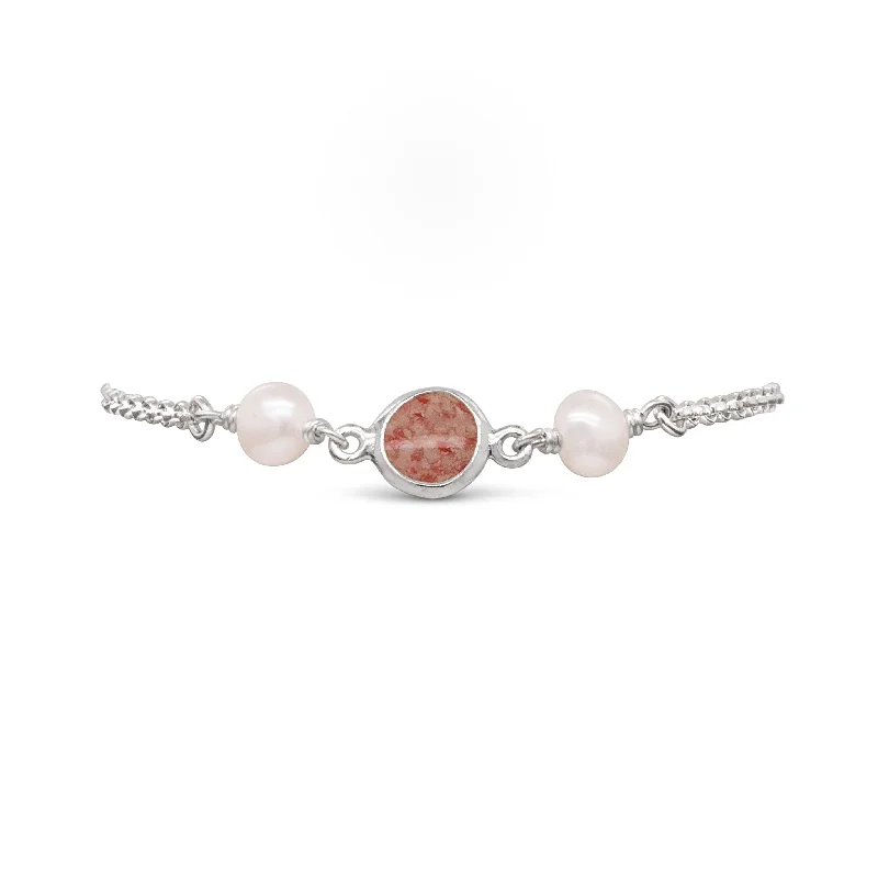 real diamond eternity band Princess ~ Diana Medium Bracelet