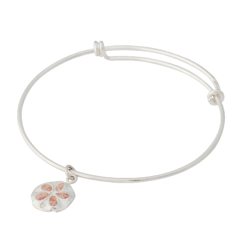 round-cut blue sapphire earrings Friends ~ Sand Dollar (Small) Bangle