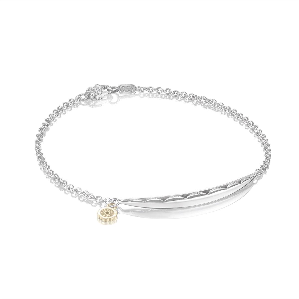 handcrafted silver cross pendant Tacori The Ivy Lane Tendril Bracelet
