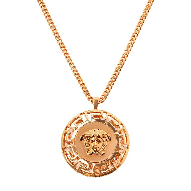 dainty sapphire gemstone bracelet Versace Gem Filled Medusa Pendant Necklace
