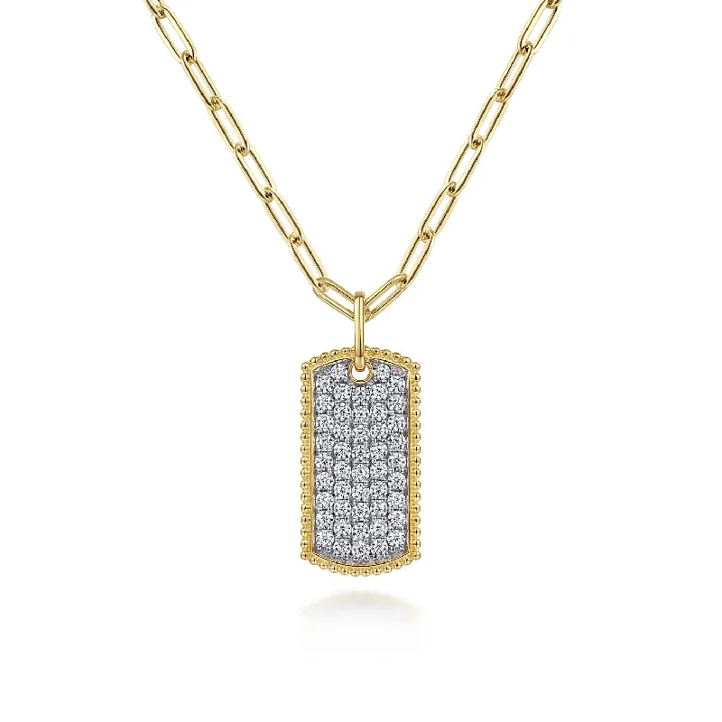 aquamarine and diamond wedding ring 14K Yellow Natural Diamond 18 inch Necklace