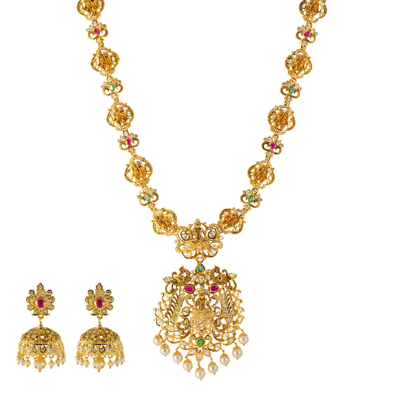 layered gold coin pendant necklace 22k Yellow Gold Temple Necklace Set w/ Gemstones & Pearls (136.7gm) layered gold coin pendant necklace 22k Yellow Gold Temple Necklace Set w/ Gemstones & Pearls (136.7gm)