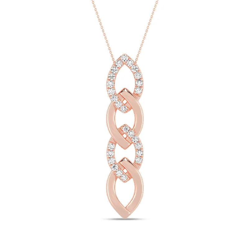 luxury diamond eternity ring Alternating Cascading Diamond Waterfall Necklace