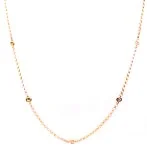 silver infinity symbol bracelet 14K Yellow 18 inch Diamonds by the Yard Necklace