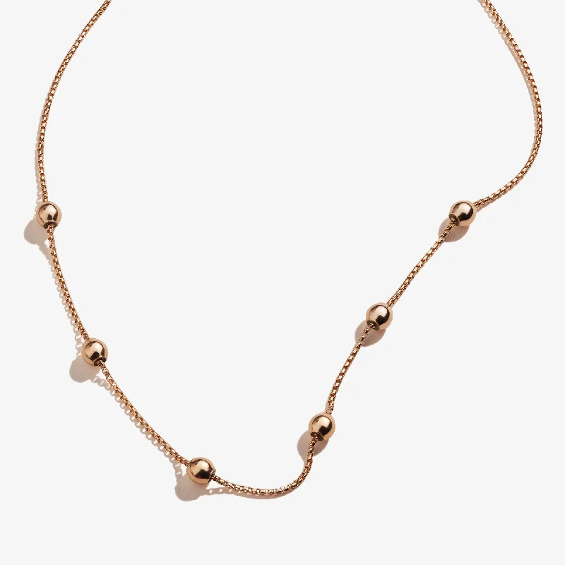 gold and turquoise statement ring Adjustable Length Chain Necklace