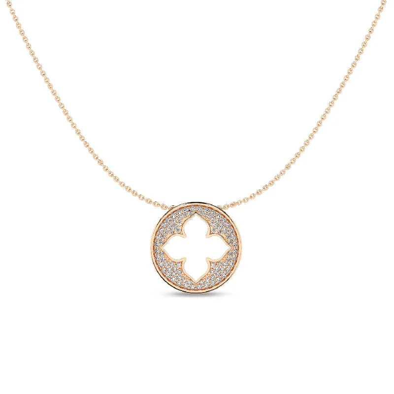 celestial moon and star bracelet La Fleur Diamond Groove Necklace