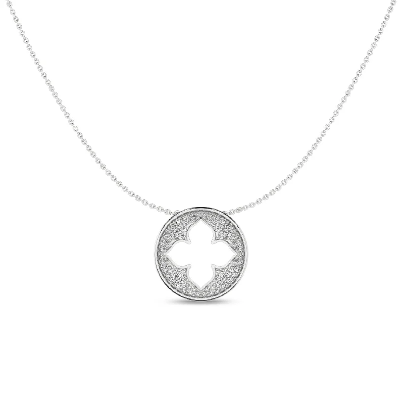 dainty gemstone choker necklace La Fleur Diamond Groove Necklace