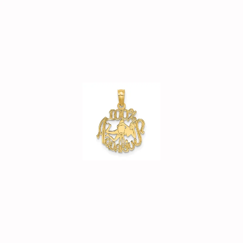 real ruby pendant necklace 100% Aquarius Pendant  (14K)