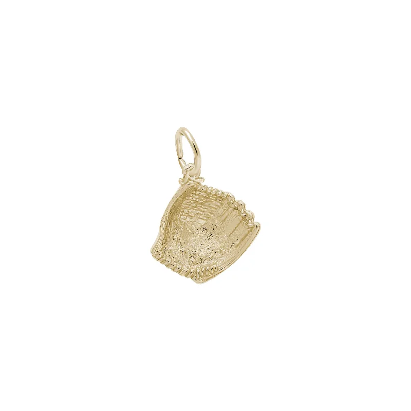 adjustable toe ring silver Baseball Glove Charm