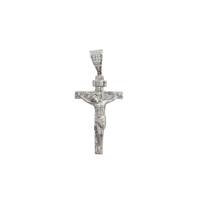 genuine amber pendant necklace Crucifix Pendant (Silver)