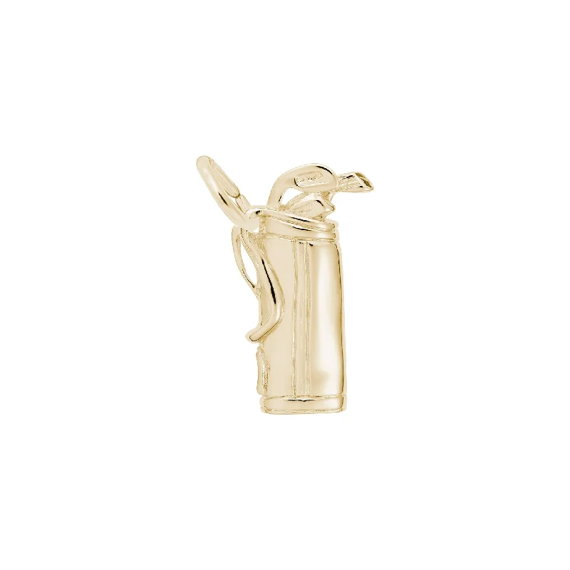 wide gold cuff bracelet Golf Bag Charm