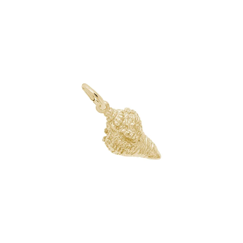 silver moon and star pendant Horse Conch Shell Charm
