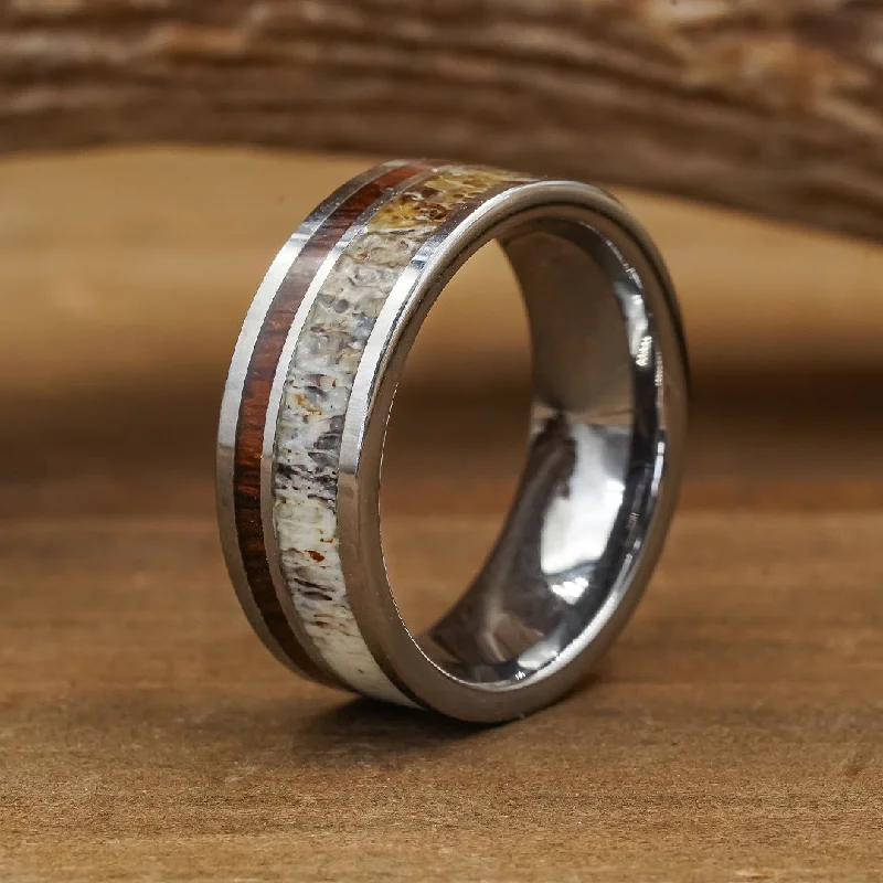 personalized couples ring engraved The Ozark