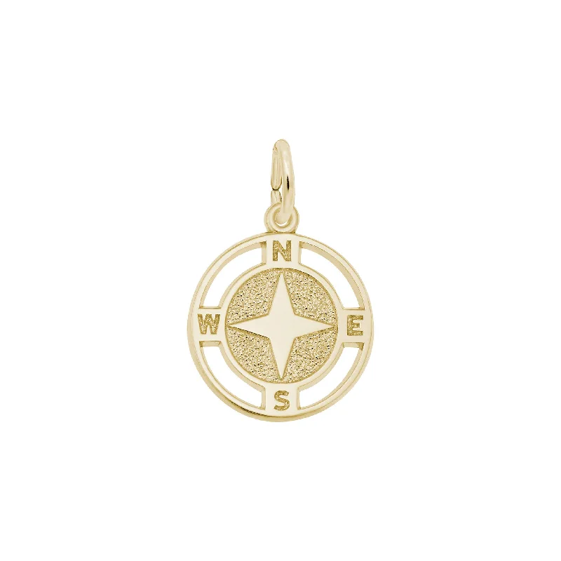 personalized silver cuff bracelet Nautical Compass Charm