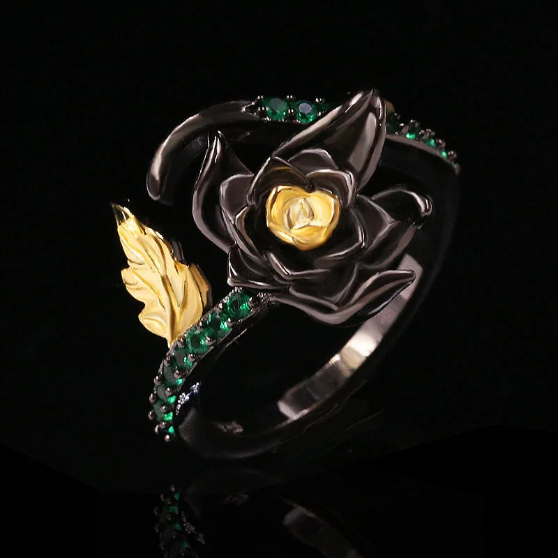 gold mesh bangle bracelet Rose Olivine Brass Women Ring
