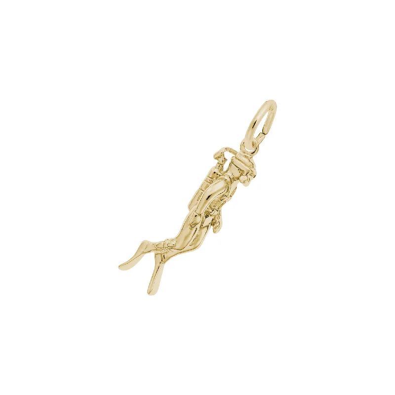 celestial star cluster earrings Scuba Diver Charm