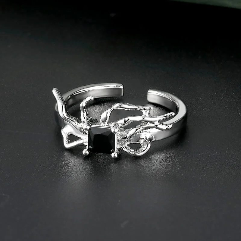 14k gold nose ring hoop Spider Alloy Open Ring