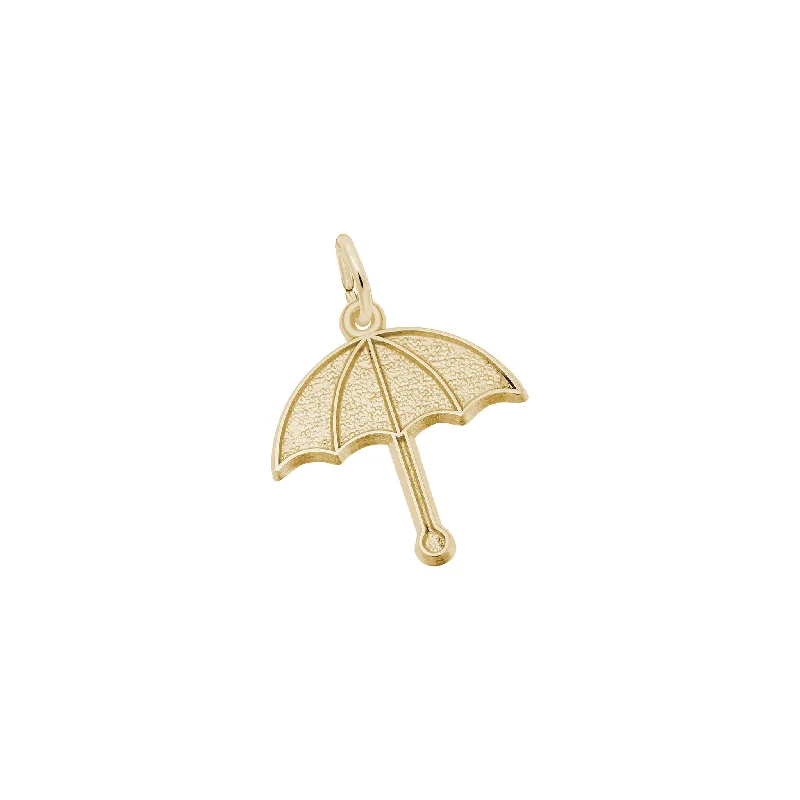oval cut engagement ring platinum Umbrella Charm