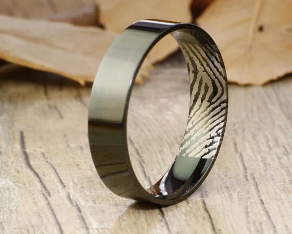 layered gold coin pendant necklace Your Actual Finger Print Rings, WEDDING RING - Men Ring, Black Titanium Rings 6mm layered gold coin pendant necklace Your Actual Finger Print Rings, WEDDING RING - Men Ring, Black Titanium Rings 6mm